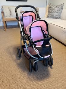Silver cross dolls pram.