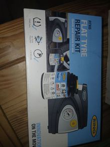 Flat tyre repair kit
