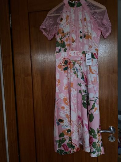 Midi floral dress