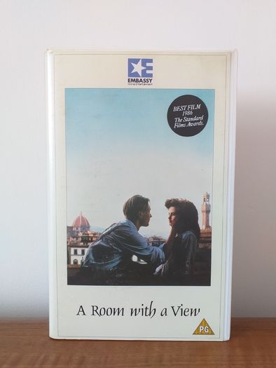 A Room With A View Video Cassette Tape 1986 Large Clamshell Box