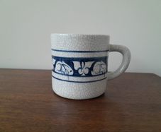 Vintage Dedham Studio Pottery 'Rabbit' Mug