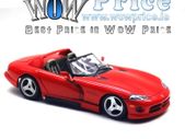 1/18 Bburago 1992 Dodge Viper RT10 Red Diecast Model Car
