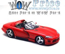 1/18 Bburago 1992 Dodge Viper RT10 Red Diecast Model Car