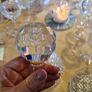Vintage Waterford Crystal Alana Ships Decanter with a matching faceted ball stopper Image 3