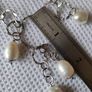 Sterling silver natural pearls necklace Image 2