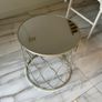 Gold mirrored top coffee table Image 3
