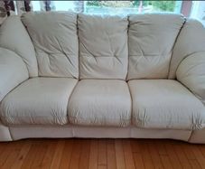 Leather couch