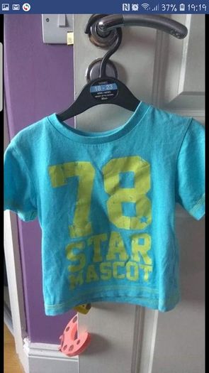 t shirt 18-24 months  9  euro each