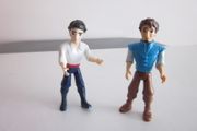 Disney Princess Toys, Posable Prince Eric and Flynn Ryder Figures