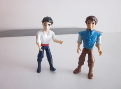 Disney Princess Toys, Posable Prince Eric and Flynn Ryder Figures