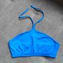 Royal Blue Halter neck Sports Top, size S Image 3