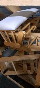 Nursery rocking chair and stool