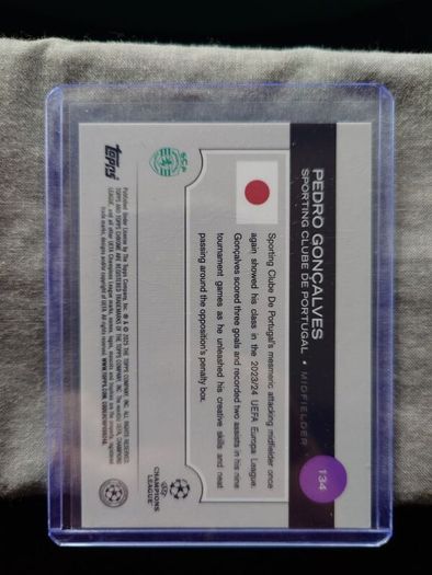 Sporting Pedro Goncalves Topps