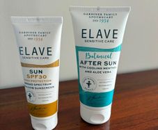 Irish brand Elave sensitive care sunscreen and after sun brand new unopened