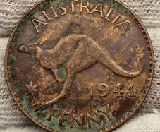 Australia 1944 1d Penny