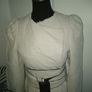 Zara  linen jacket with wide belt size L 10 -12 Image 6