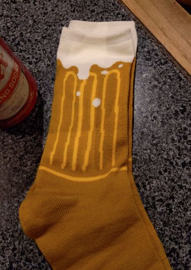 Drinking Socks In A Tin/can (brand New).