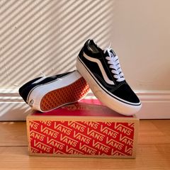 Brand New Vans old Skool Platform Trainers - Women's UK 4 - boxed
