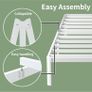 Super King Bed Frame 30.5 cm High with Rounded Corner Legs Image 4