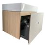 Cersanit Vanity Unit Lake Stone + Basin 80cm Image 6