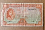 10 Shilling Lady Lavery 7/2/39 IRISH NOTE
