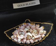 Porcelain brooch