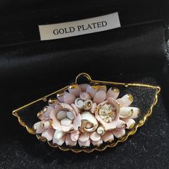 Porcelain brooch