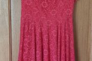 Coral Lace Dress Size 12 (Never worn)