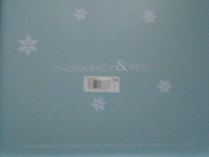 Storage tin, Thornback & Peel Winter rabbit tin, Tin Box,Gift.Storage