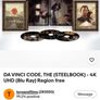 The Da Vinci Code 4k steelbook Image 2