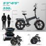 Engwe Engine X (upgraded) Electric Bike - Black Image 9