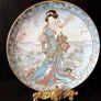 Royal Doulton Japanese Maiden Collection of 5 Decorative Plates Image 2