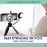 Earldom Selfie Lamp Tripod Image 3