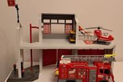Playmobil fire House Bundle