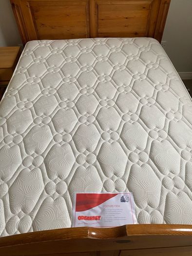 Double bed mattress, bed frame and dressing table. Can sell all items together or separately.