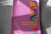 Vintage Draft Guidelines for Teachers of English Leaving Cert Syllabus