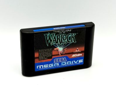 Warlock for Sega Mega Drive - Cartridge