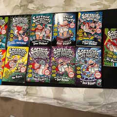 Captain Underpants Complete Set Books 1 to 10 plus Spare 11 Books Total