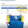 Heavy duty wire stripper machine 3kw 220v new 1.5-72mm NEW Image 2