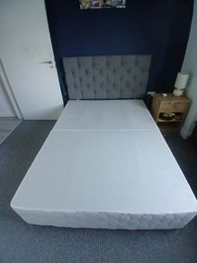 Double divan bed