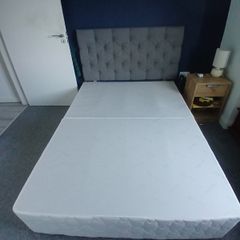 Double divan bed
