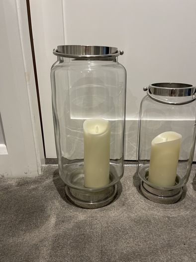 Glass lanterns
