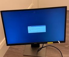 Dell flat panel monitor