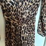 ladies animal print dress Image 7