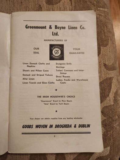 The Irish Countrywoman Official Year Book 1963-1964. Bantrace Na Tuata. Paperback In Good Condition.