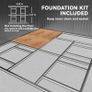 Garden Metal Storage Shed 13 x 11ft Image 5
