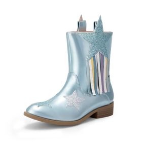 Brand New Dream Pairs Girls' Riding Combat Boots Medium Calf.