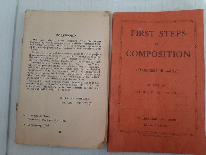 2 vintage Irish books 1948