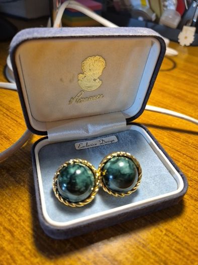 Vintage Green Earrings