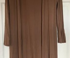 Long Taupe / Brown Cardigan